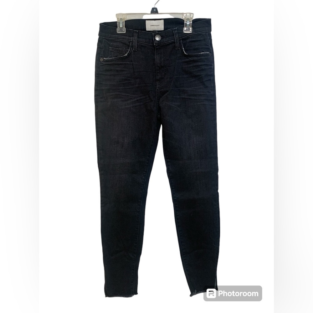 Current/Elliott | The Highwaist stiletto jean’s with raw hem size 29